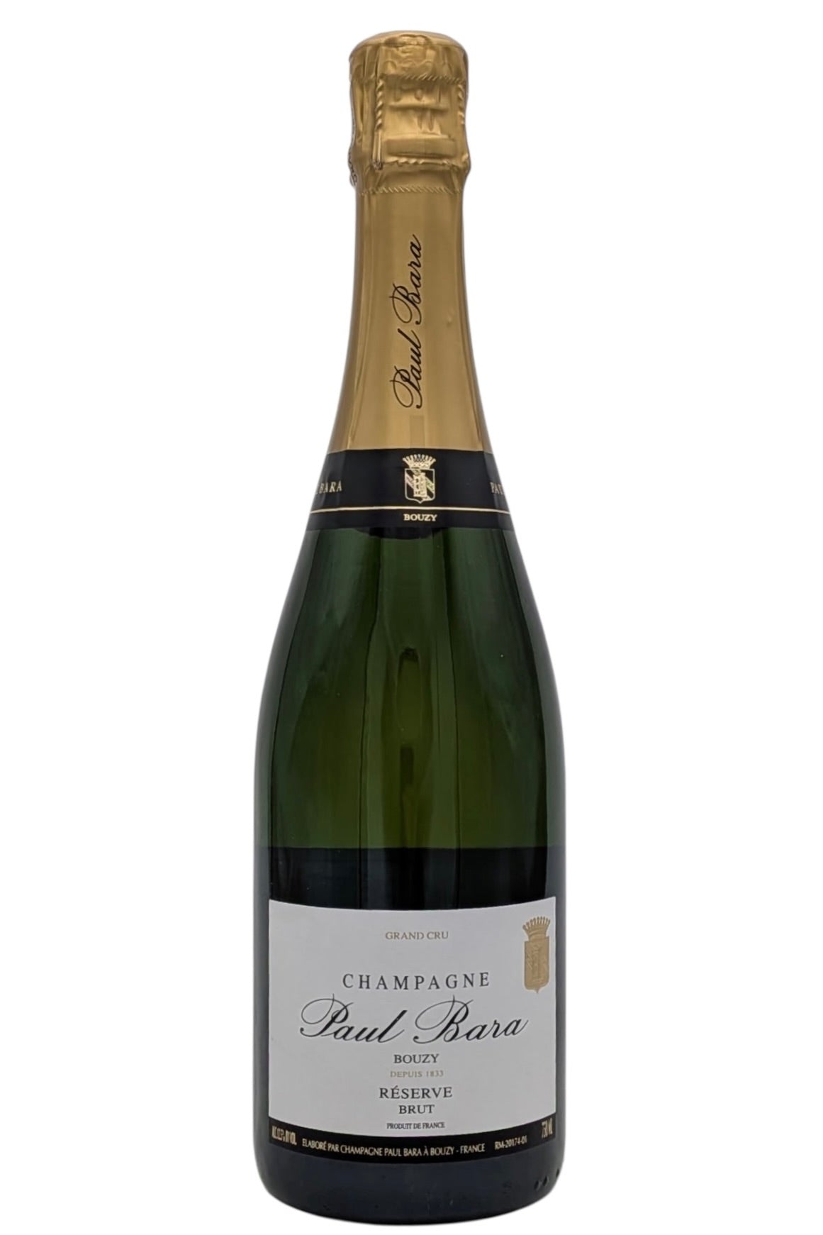 Buy Paul Bara Grand Cru Brut Reserve Champagne Online