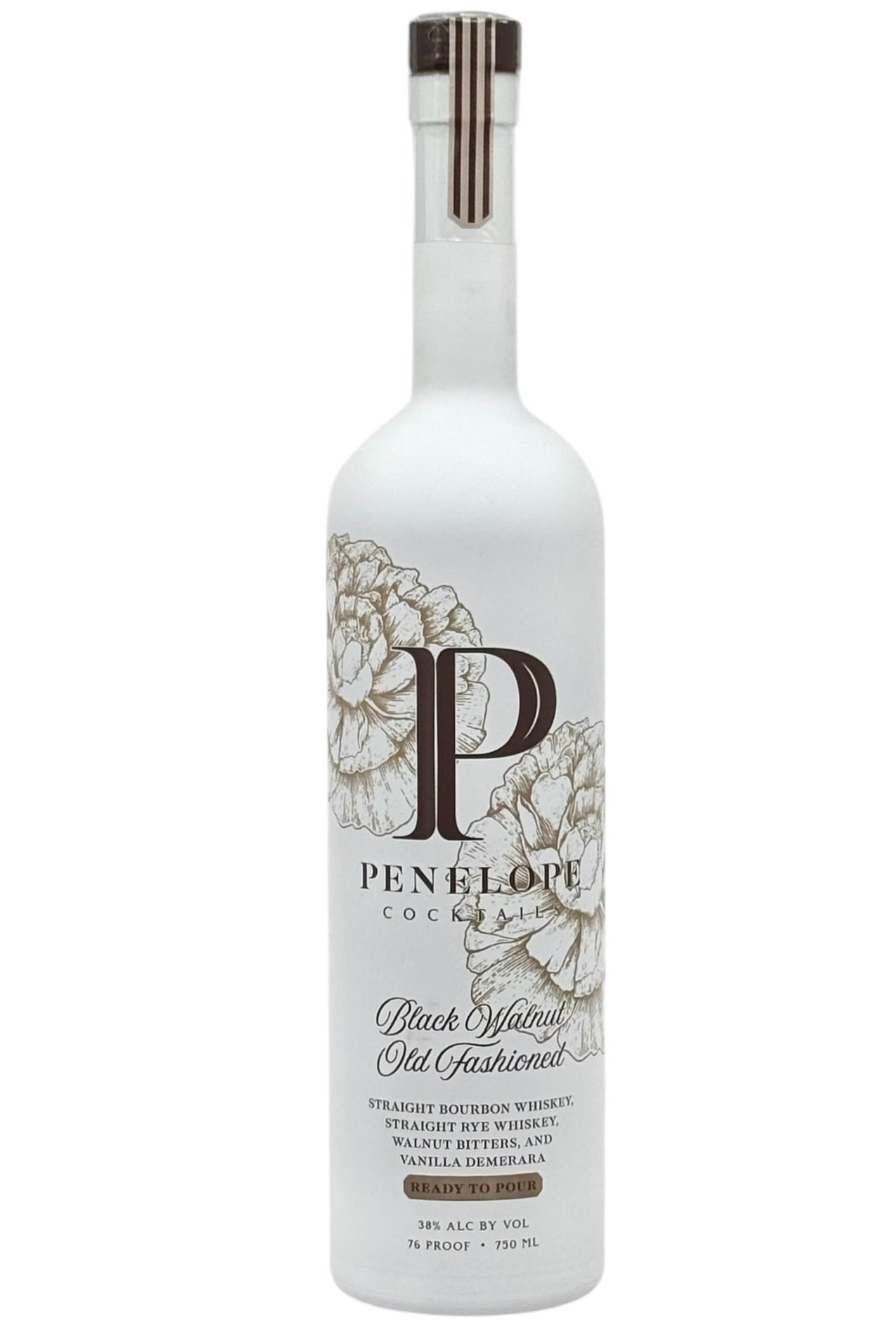 Penelope Black Walnut Old Fashioned Ready to Drink Cocktail RTD