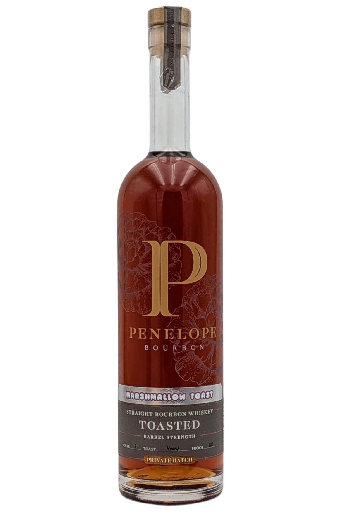 Penelope Marshmallow Toast Barrel Strength Bourbon Whiskey