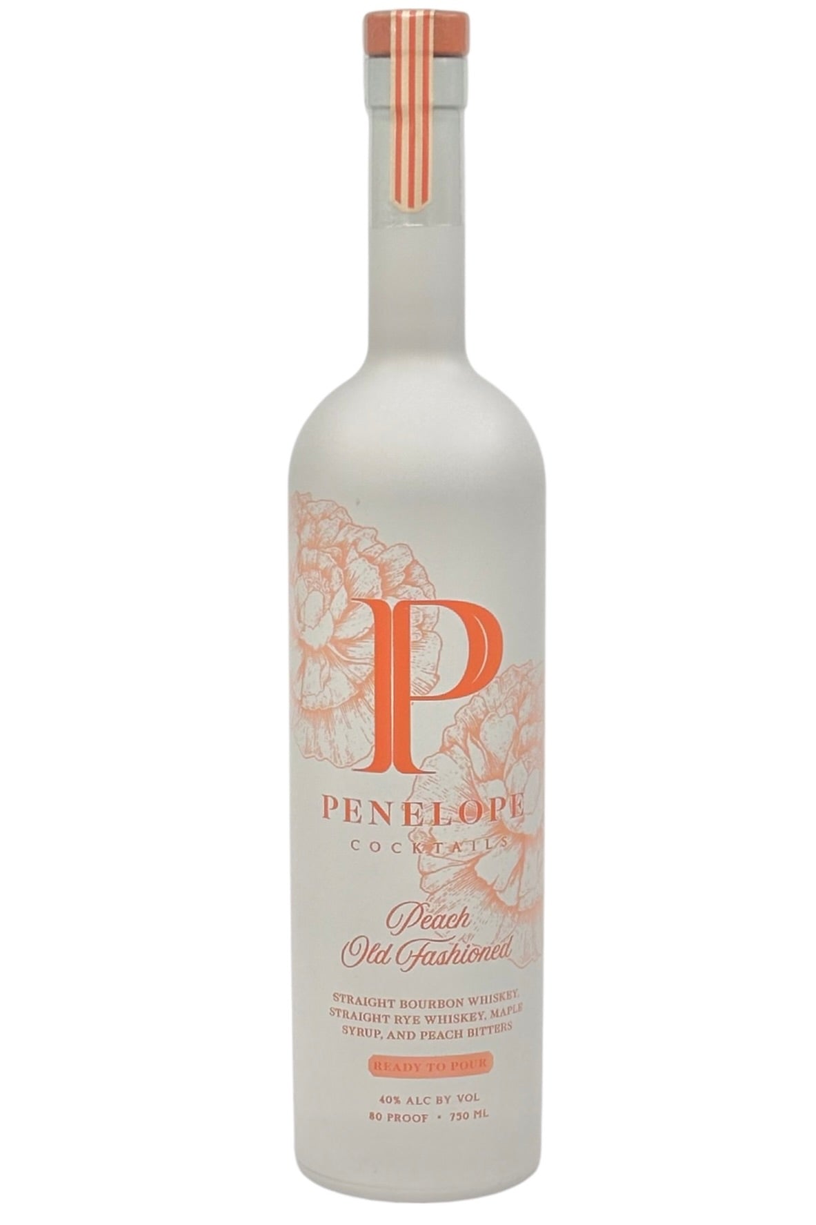Penelope Peach Old Fashioned Ready to Drink Cocktail RTD