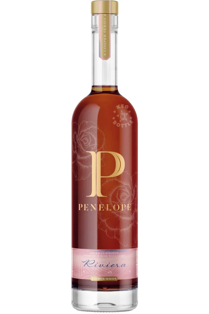 Penelope Riviera Cooper Series American Whiskey Rosé Wine Cask Finish 94 Proof 750ml