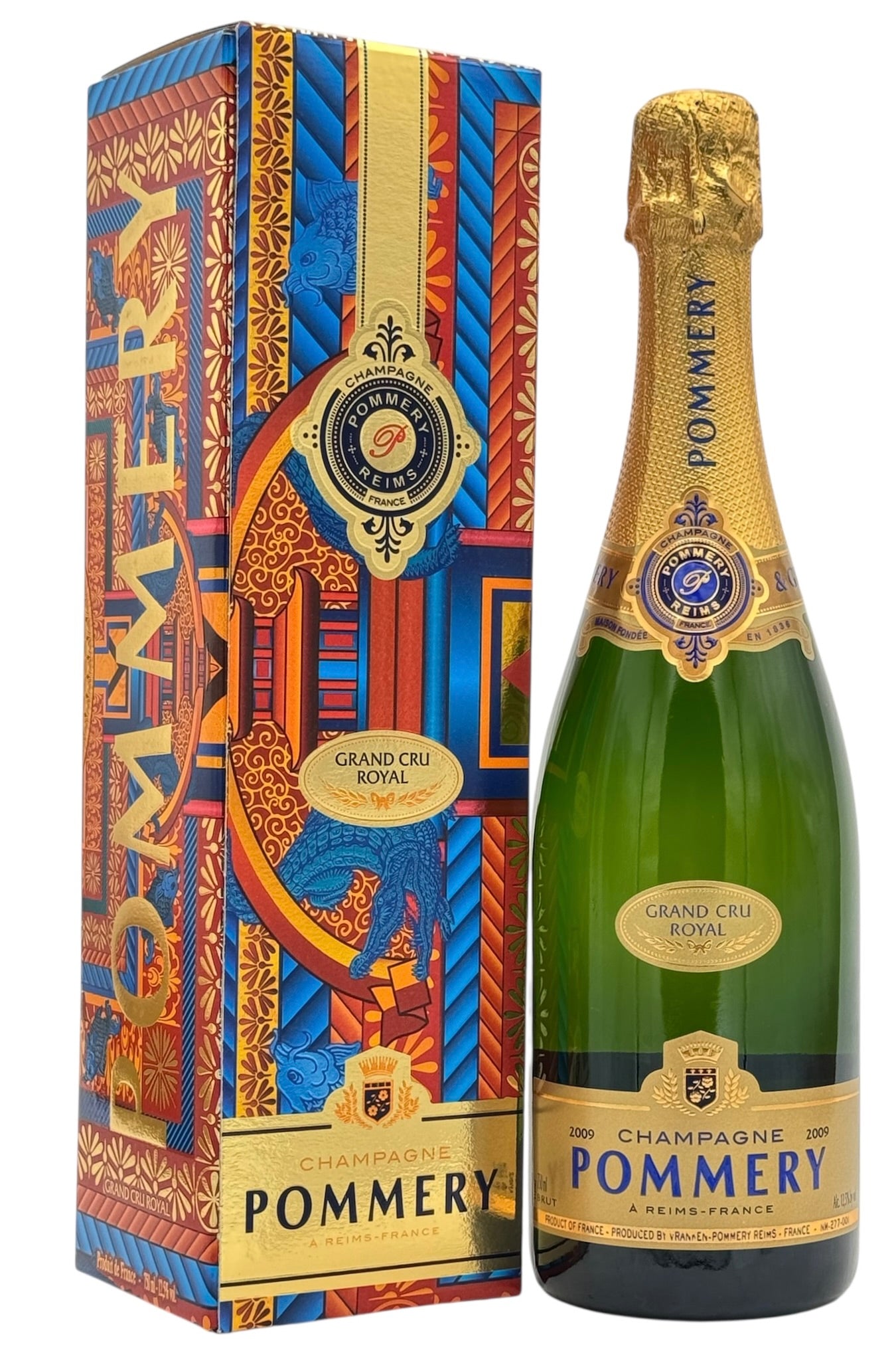 Buy Pommery 2009 Millesime Grand Cru Brut Royal Champagne Online