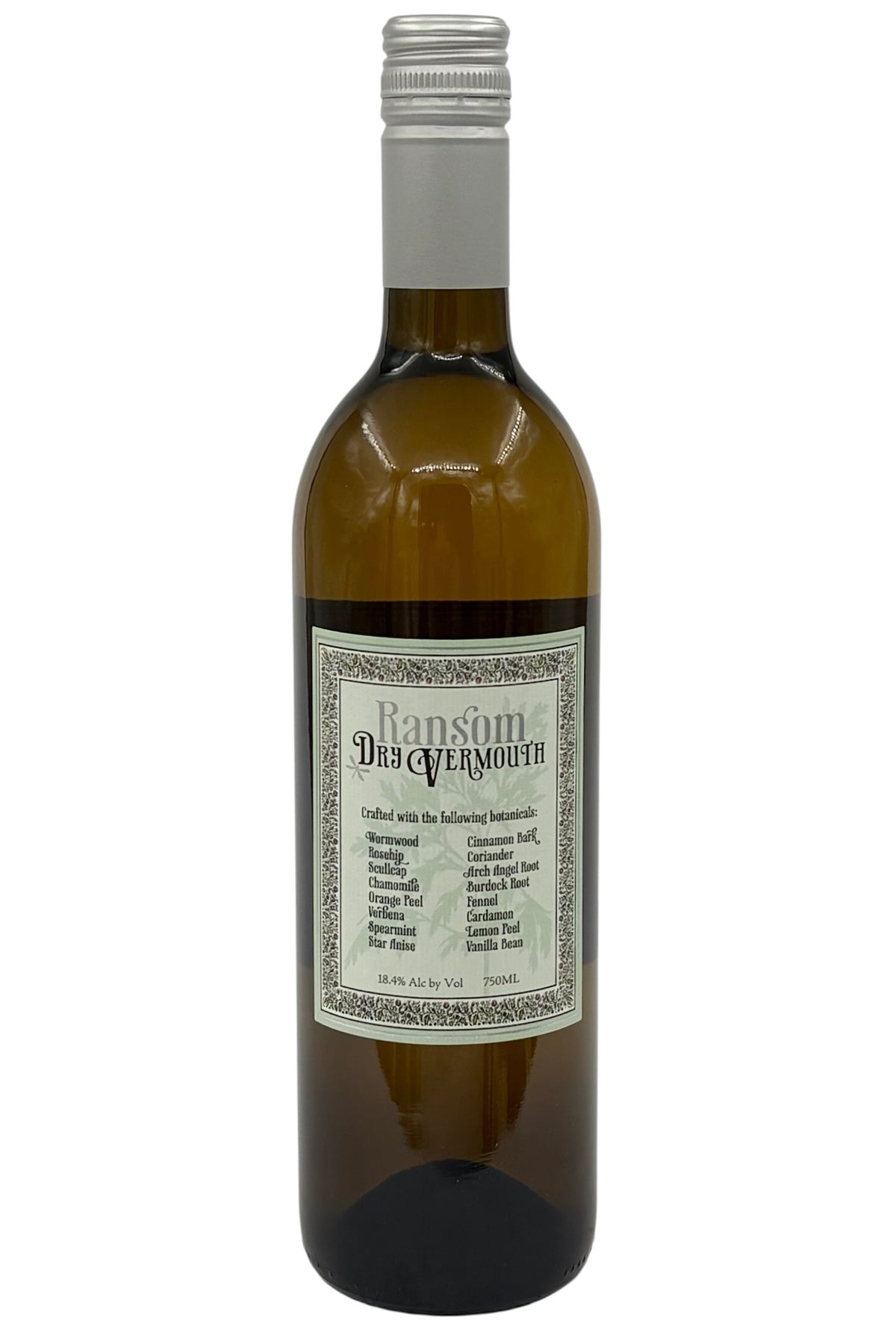 Ransom Dry Vermouth 750 ml