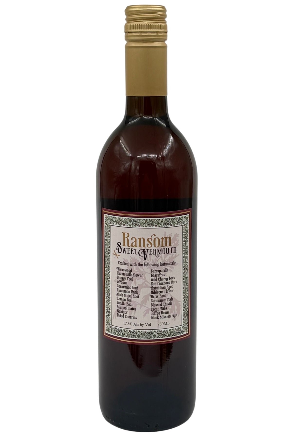 Ransom Sweet Vermouth 750 ml