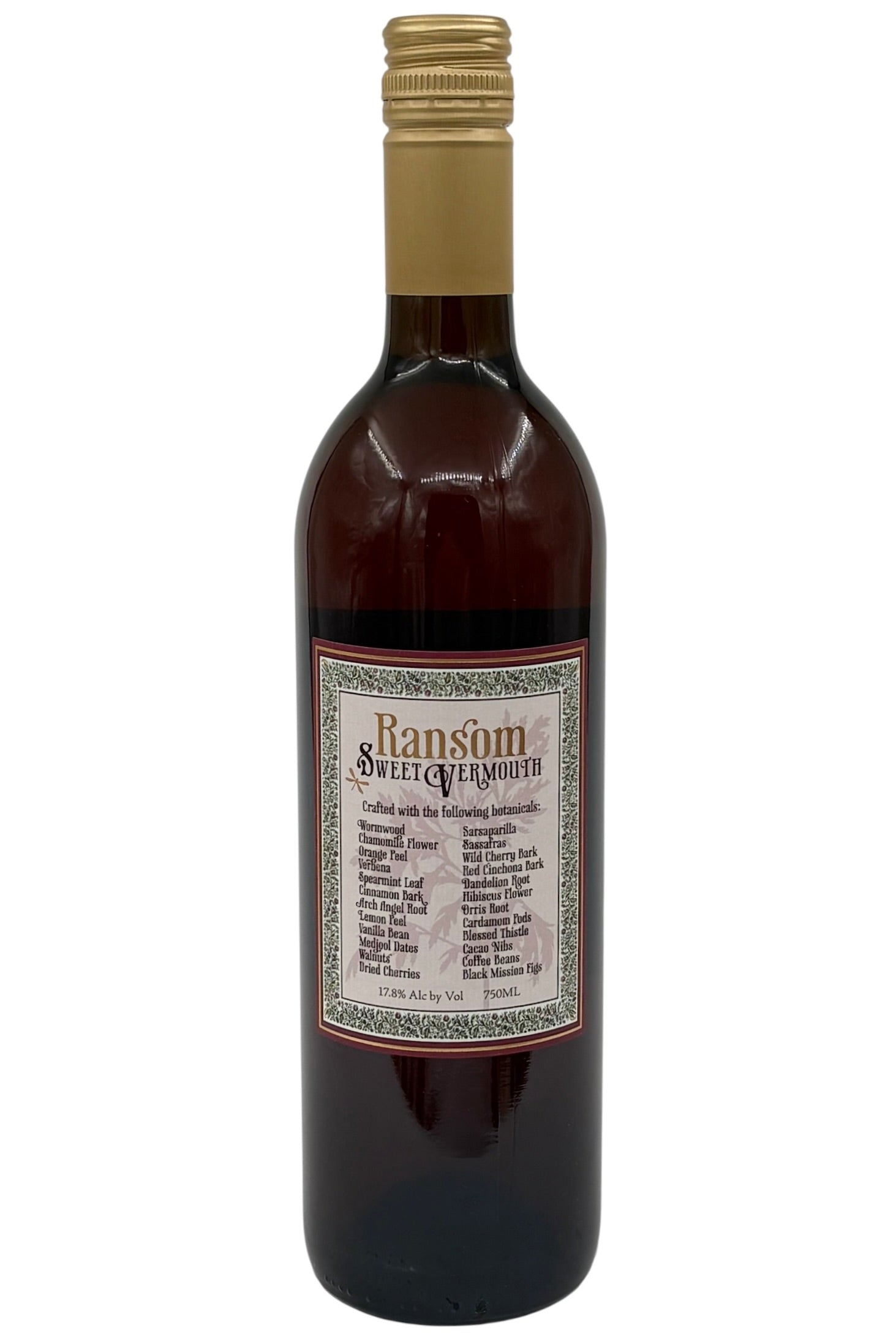 Ransom Sweet Vermouth 750 ml