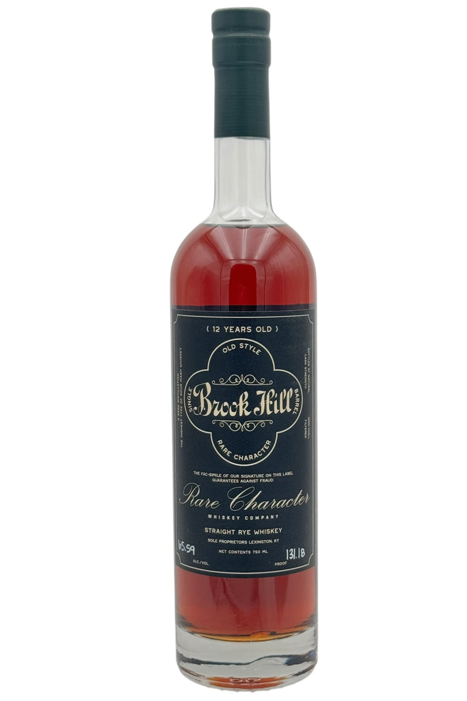 Rare Character Brook Hill 12 Year Old Straight Rye