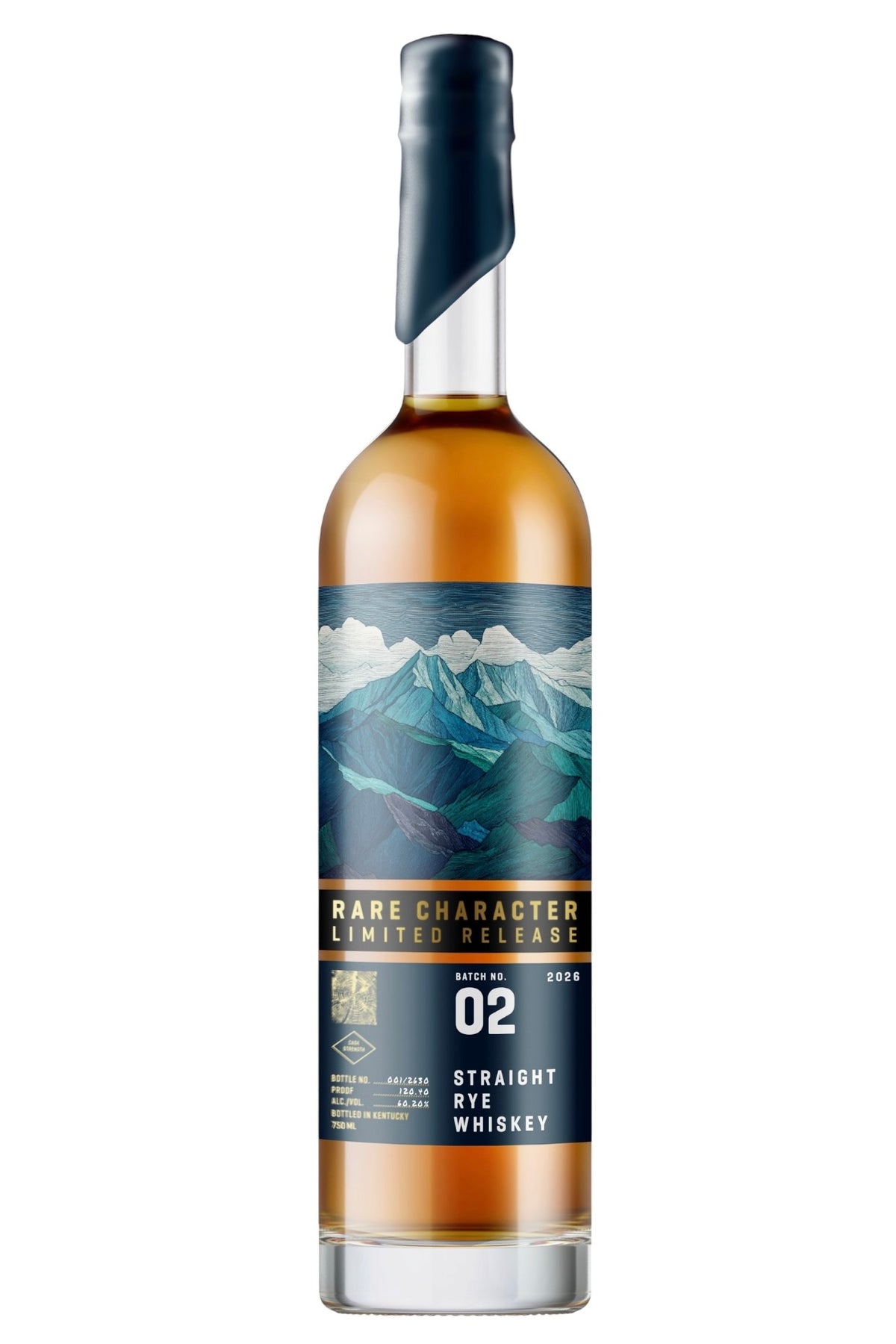 Rare Character RCLR 2026 Q1 Batch 2 Straight Rye Whiskey 120.4 Proof 750ml