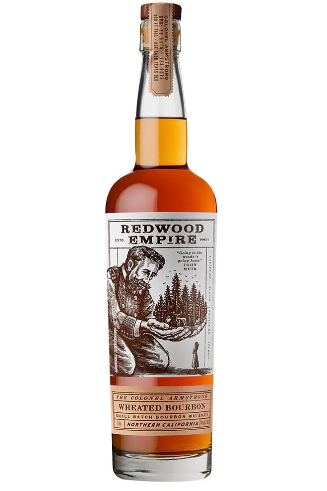 Redwood Empire Colonel Armstrong Wheated Bourbon Whiskey 750ml
