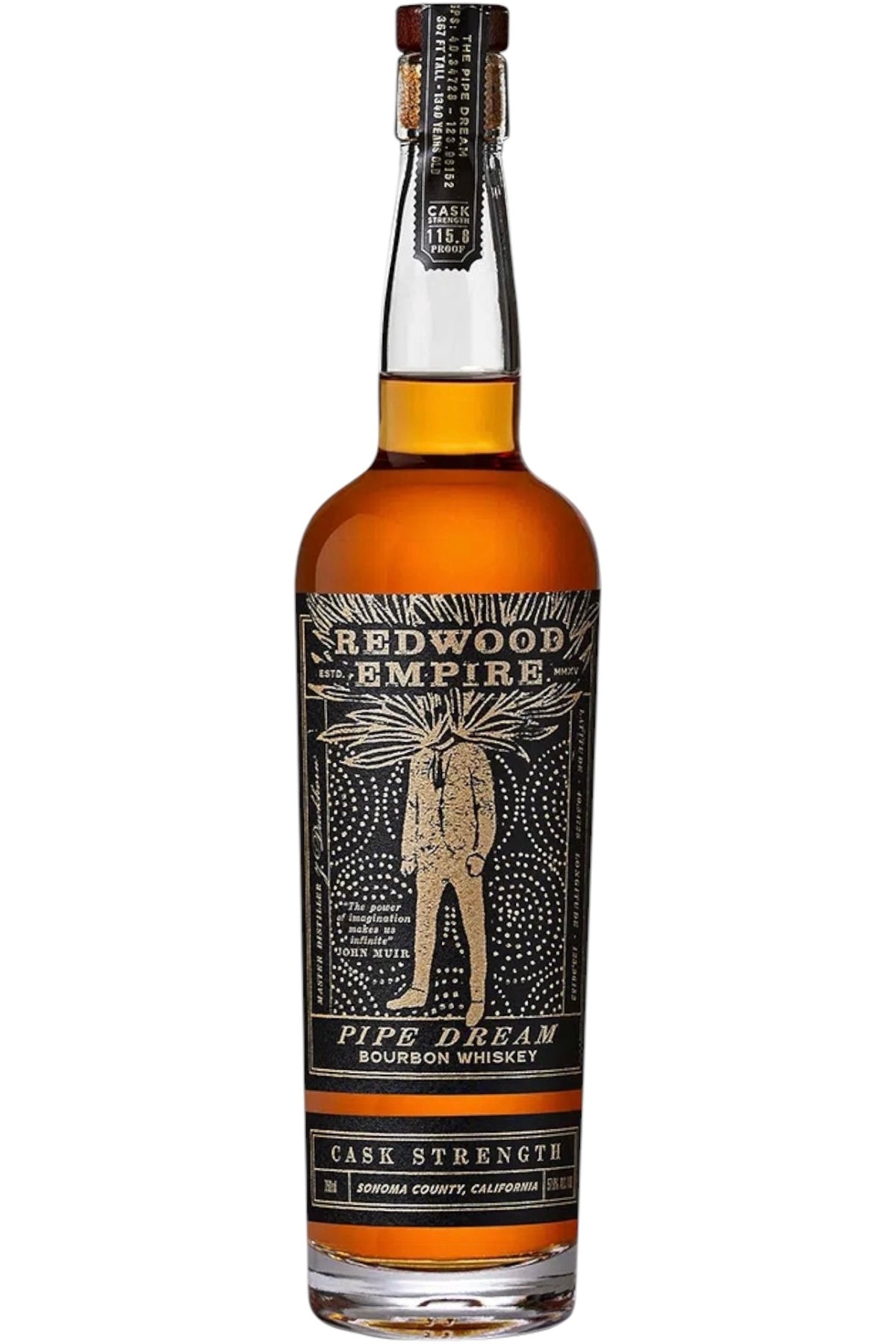 Redwood Empire Pipe Dream Cask Strength Bourbon Whiskey