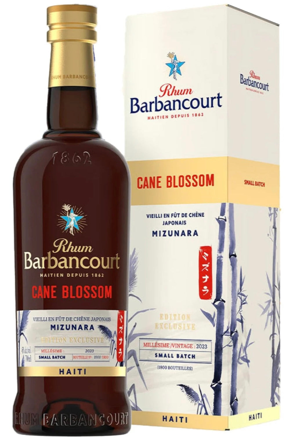 Rhum Barbancourt Cane Blossum Mizunara Rum Exclusive Edition Haiti