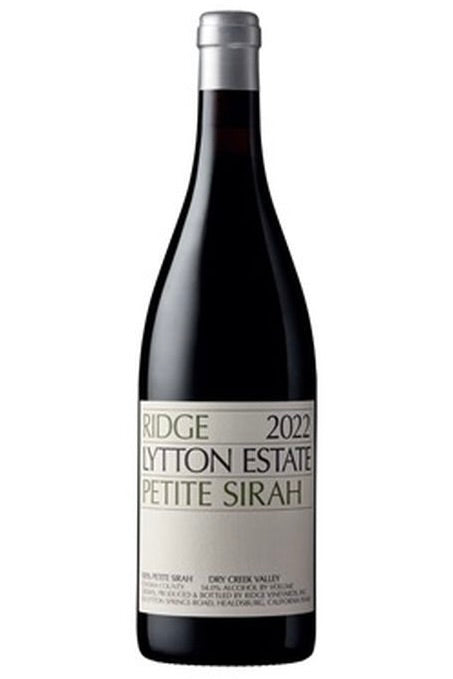 Ridge 2022 Petite Sirah Lytton Springs