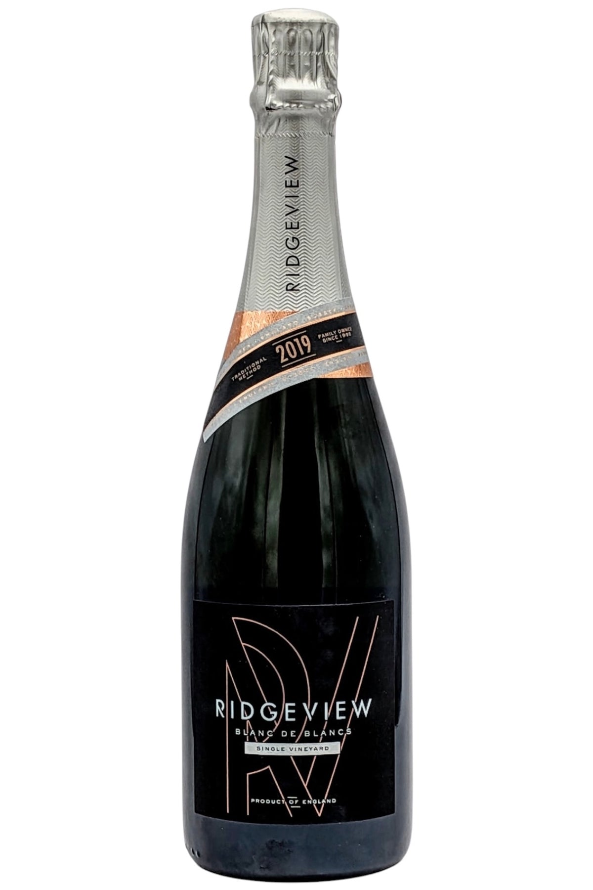 Ridgeview 2019 Brut Blanc de Blancs Single Vineyard England NV 750ml