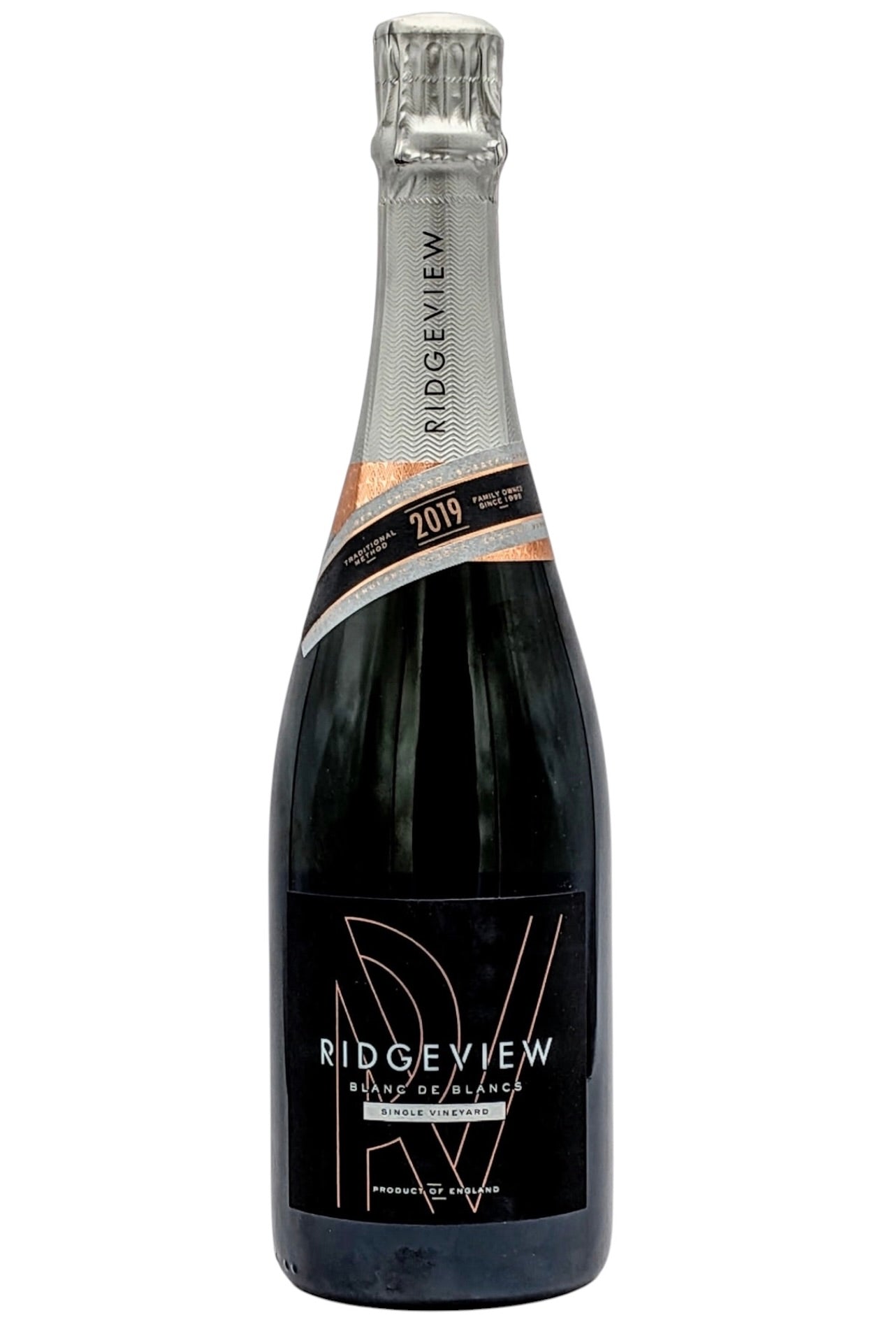 Ridgeview 2019 Brut Blanc de Blancs Single Vineyard England NV 750ml