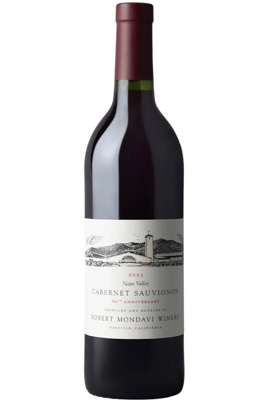 Robert Mondavi Winery 2023 60th Anniversary Commemorative Cabernet Sauvignon Napa Valley 750ml