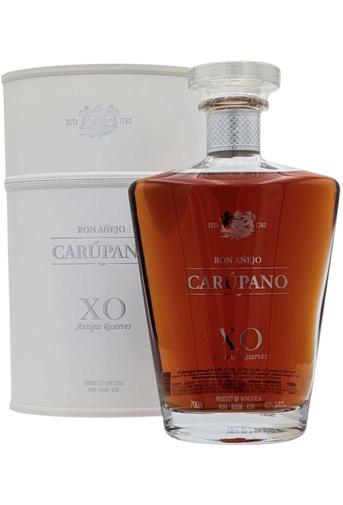 Ron Anejo Carupano XO Rum Antiguas Reservas