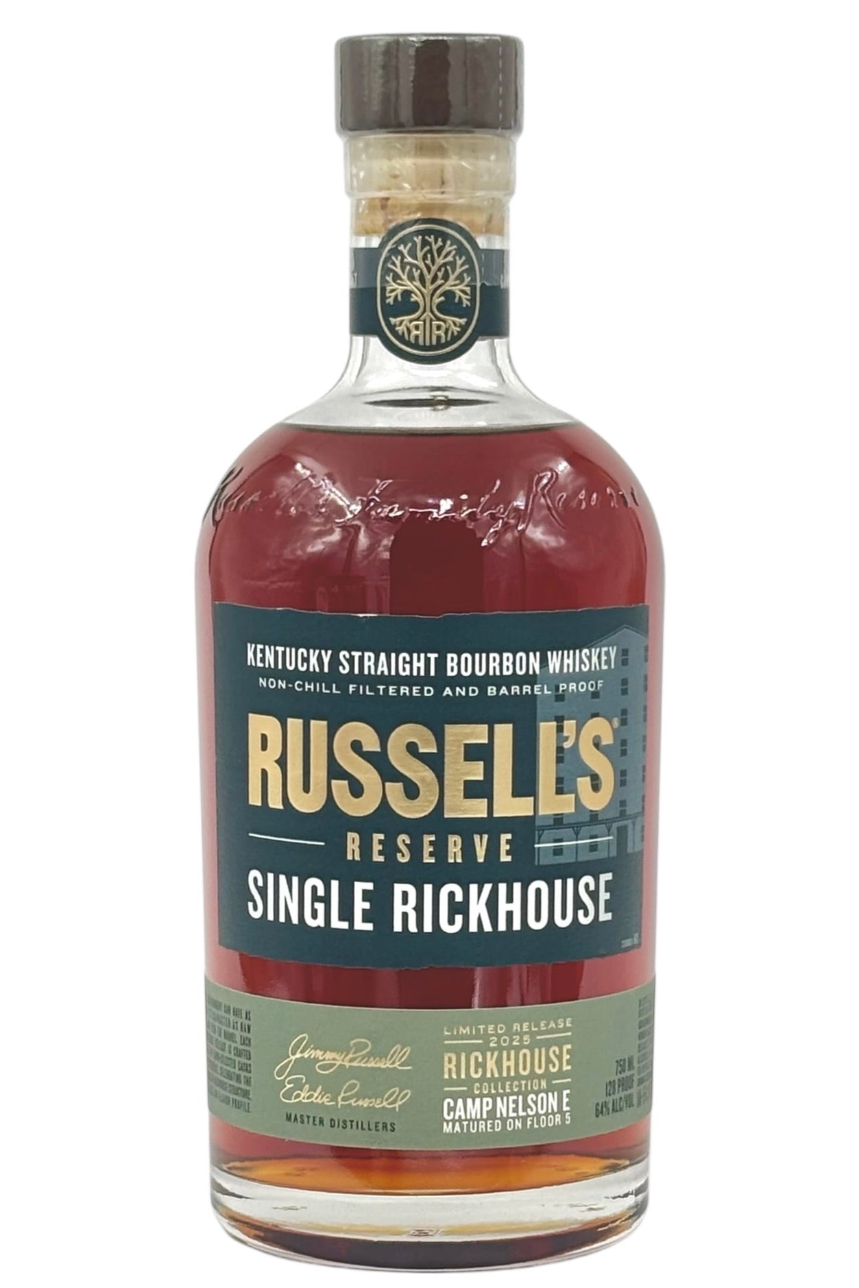 Russell's Reserve Single Rickhouse Bourbon Whiskey "Camp Nelson E"