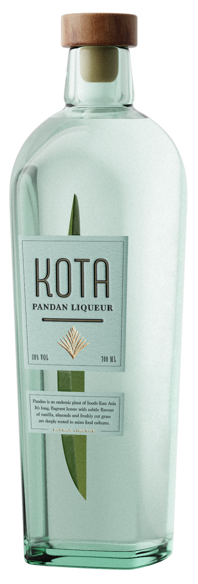 Kota Pandan Liqueur by Nico de Soto 700ml