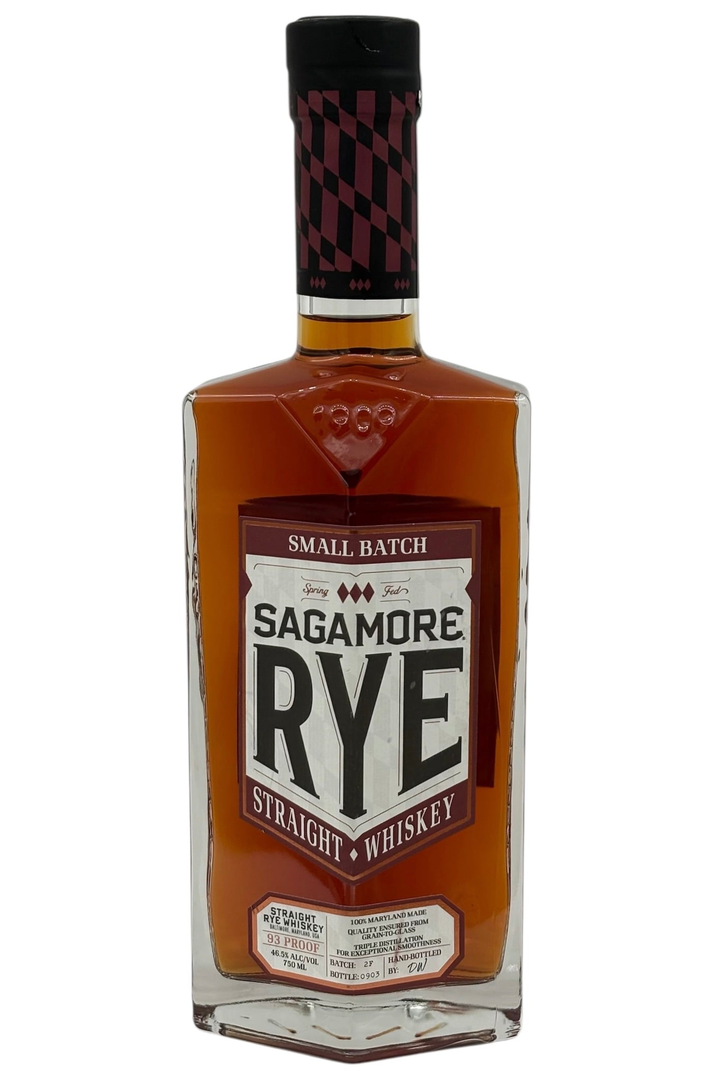 Sagamore Small Batch Rye Whiskey