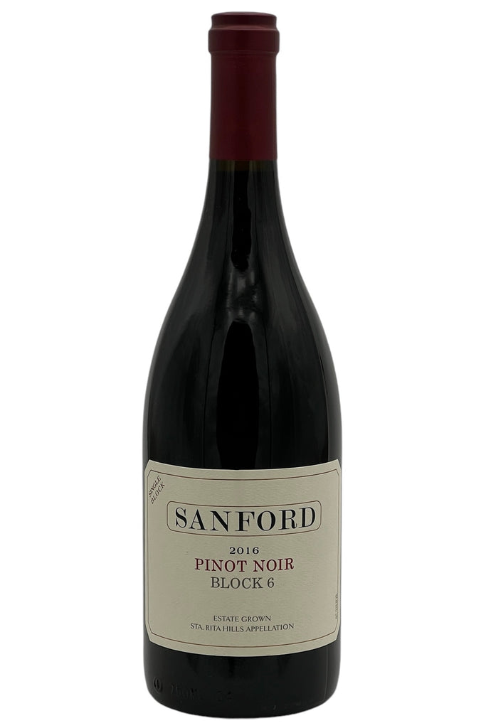 Buy Sanford 2016 Pinot Noir Block 6 Single Block Estate Grown