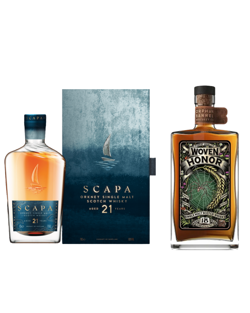 Buy Scapa 21 Year Old and Orphan Barrel 