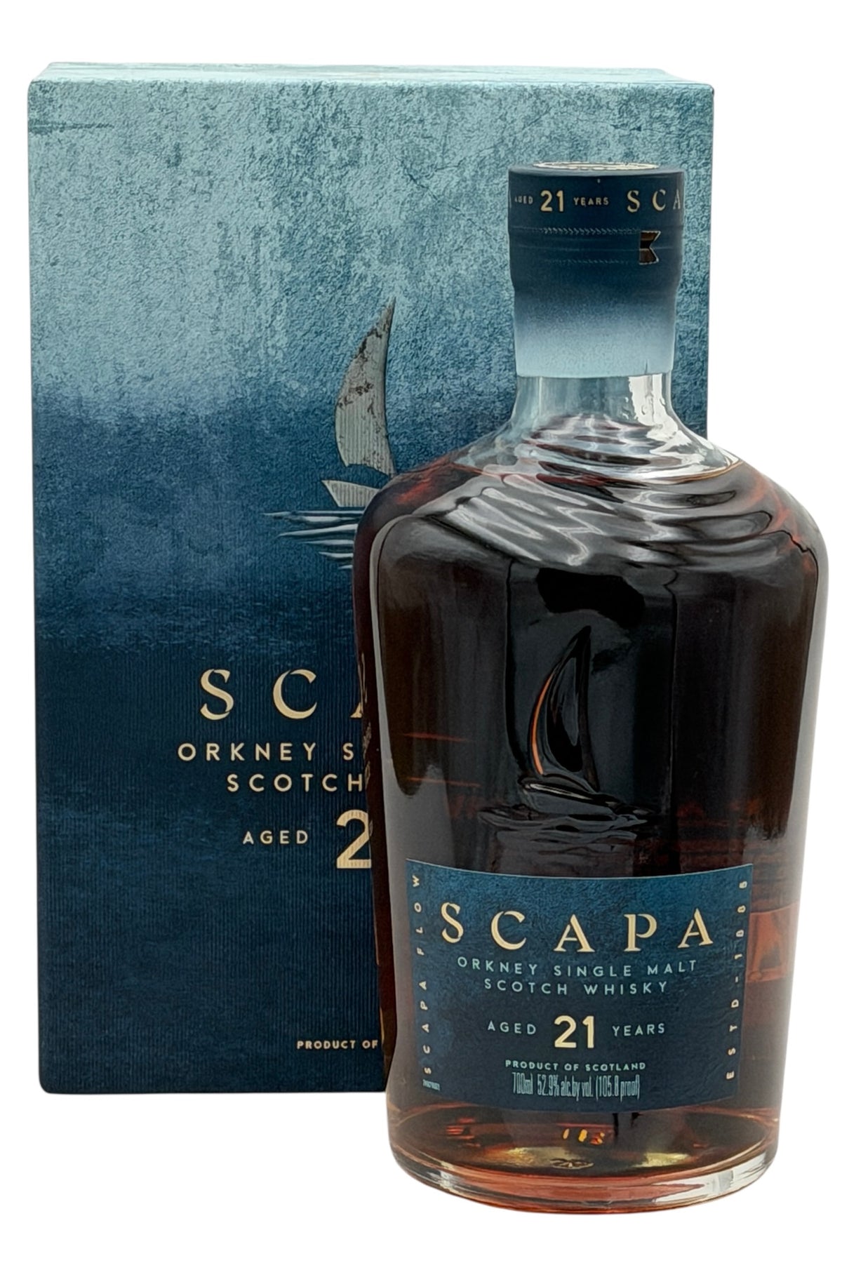 Scapa The Orcadian 21 Year Old Cask Strength Scotch Whisky Limited Edition