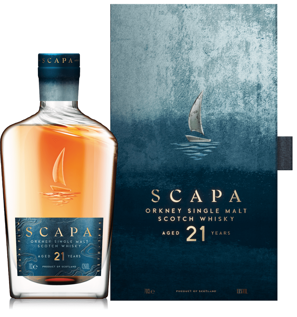 Scapa The Orcadian 21 Year Old Cask Strength Scotch Whisky Limited Edition