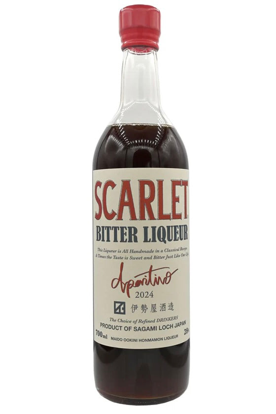 Scarlet Aperitivo Bitter Liqueur Iseya Distillery Japan 700ml