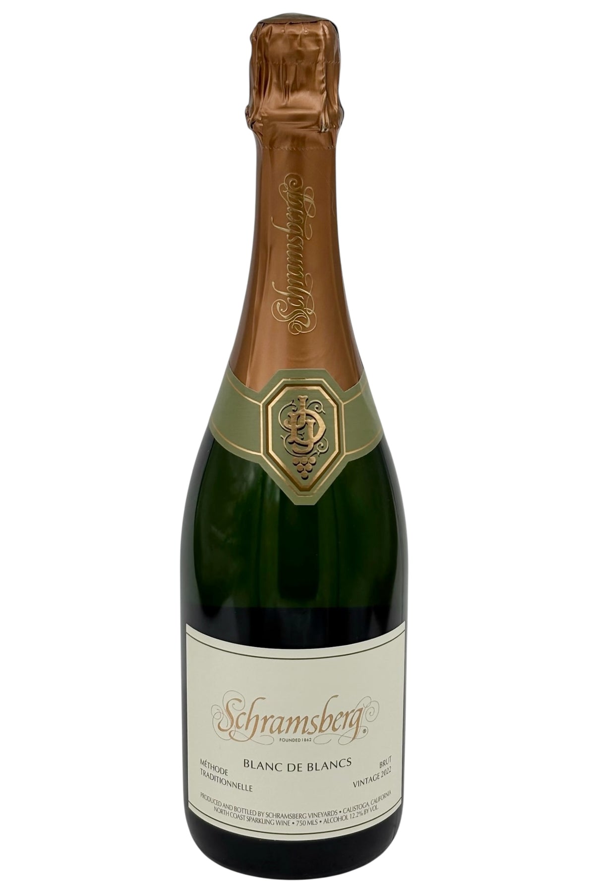 Schramsberg 2022 Brut Blanc de Blanc North Coast Sparkling Wine