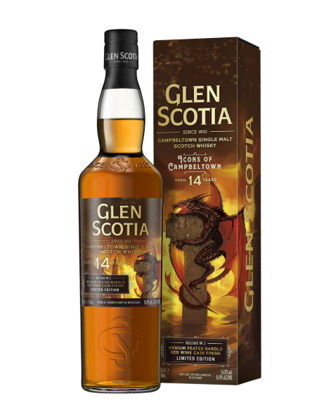 Glen Scotia 14 Year Old Icons of Campbeltown Release No. 2: The Dragon Single Malt Scotch Whisky 750ml
