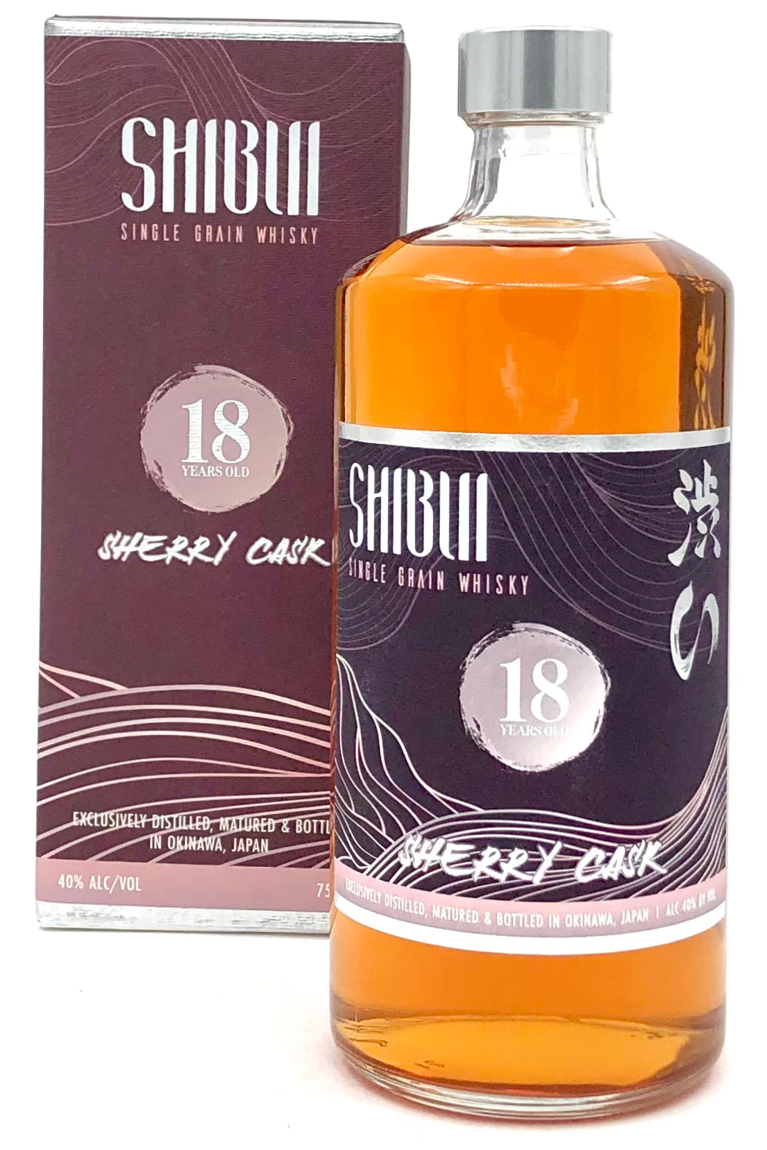 Shibui Single Grain Sherry Cask 18 Year Old Japanese Whisky 750ml