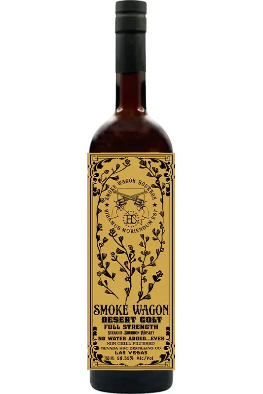 Smoke Wagon "Desert Colt" Full Strength Straight Bourbon Whiskey
