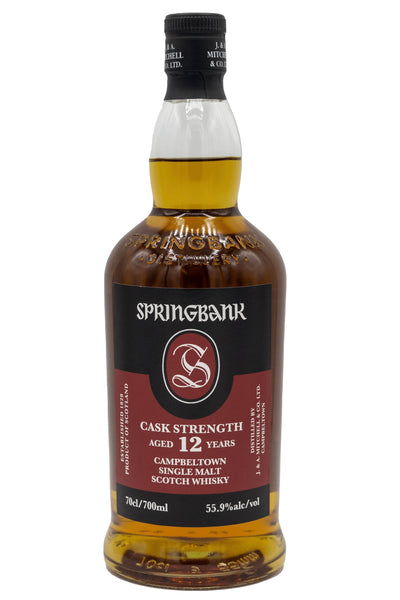 SPRINGBANK 12年 スコッチウイスキー 750ml Buy Springbank 12 Year Old Cask Strength 2025 Release Scotch Online