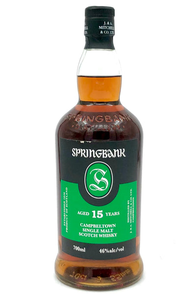Buy Springbank 15 Year Campbeltown Single Malt Scotch Whisky Online