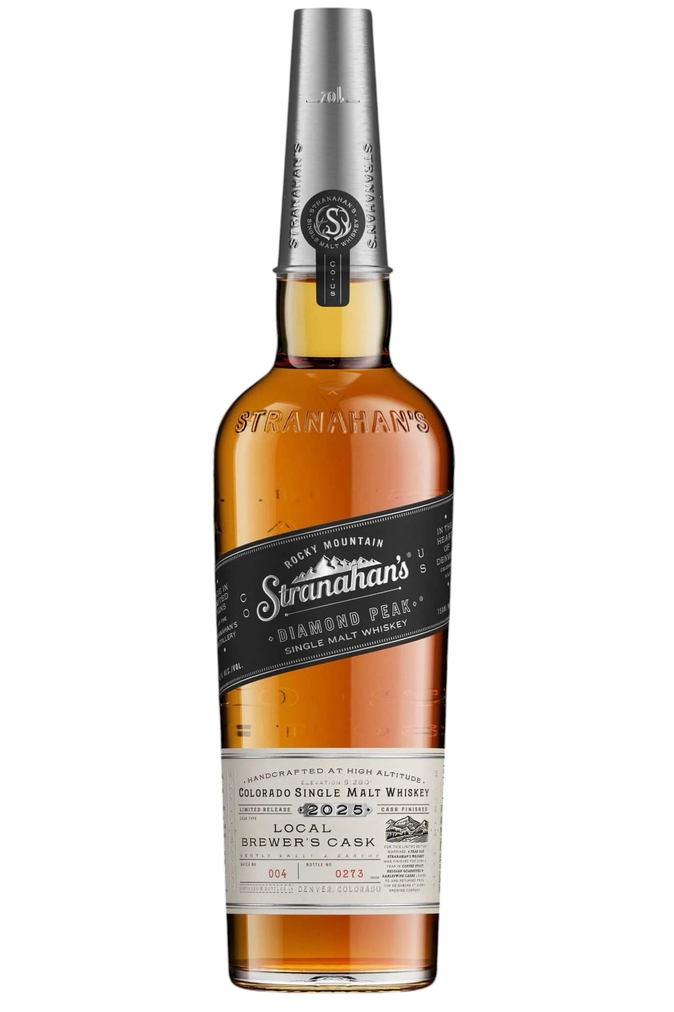 Buy Stranahan's Diamond Peak 2025 “Local Brewer's Cask” Batch #4