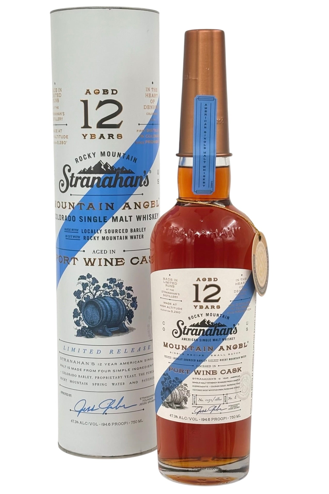 Buy Stranahan's Mountain Angel 12 Year Old Single Malt Whiskey