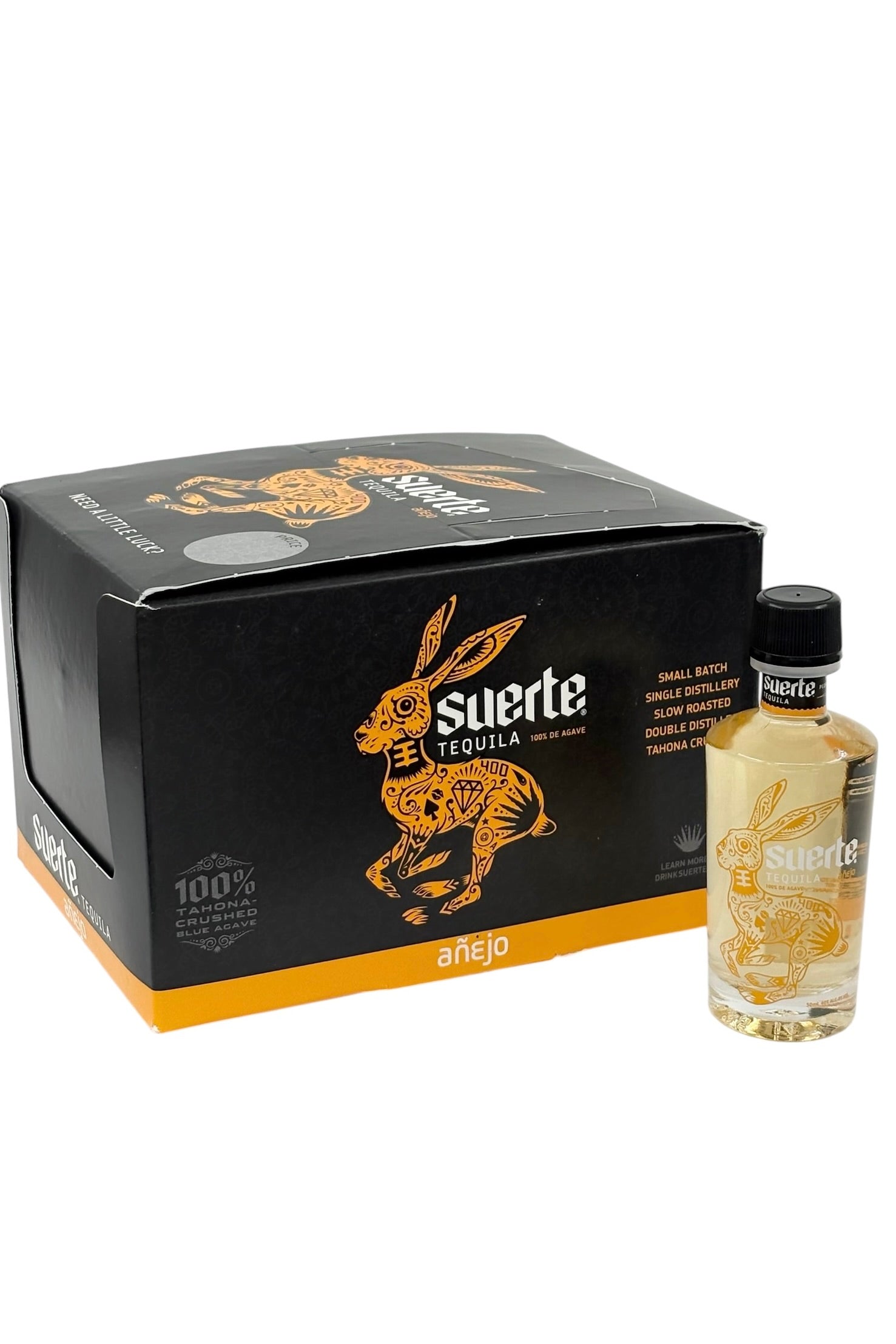 Suerte Anejo Tequila 12 x 50 ml