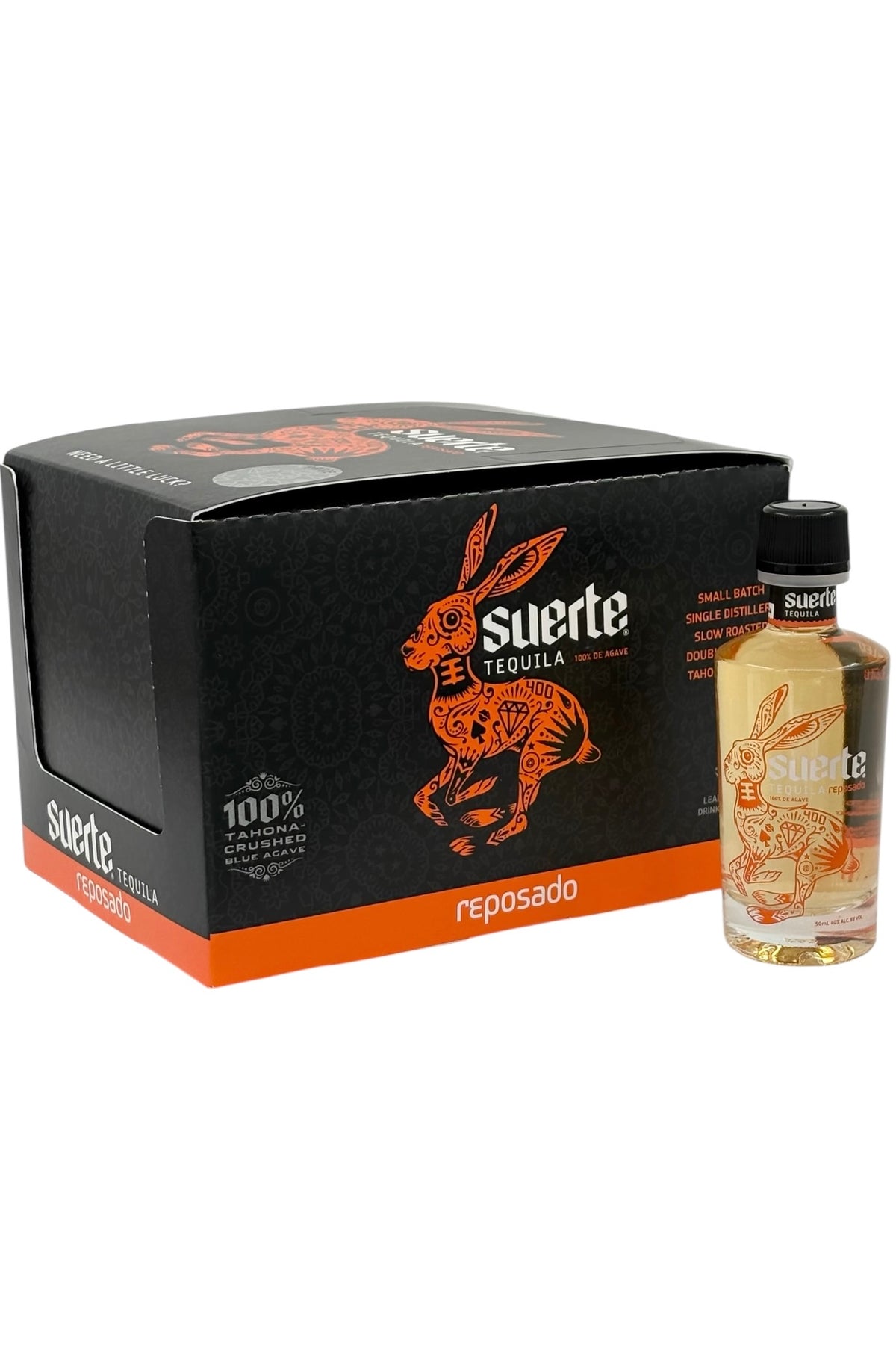 Suerte Reposado Tequila 12 x 50 ml