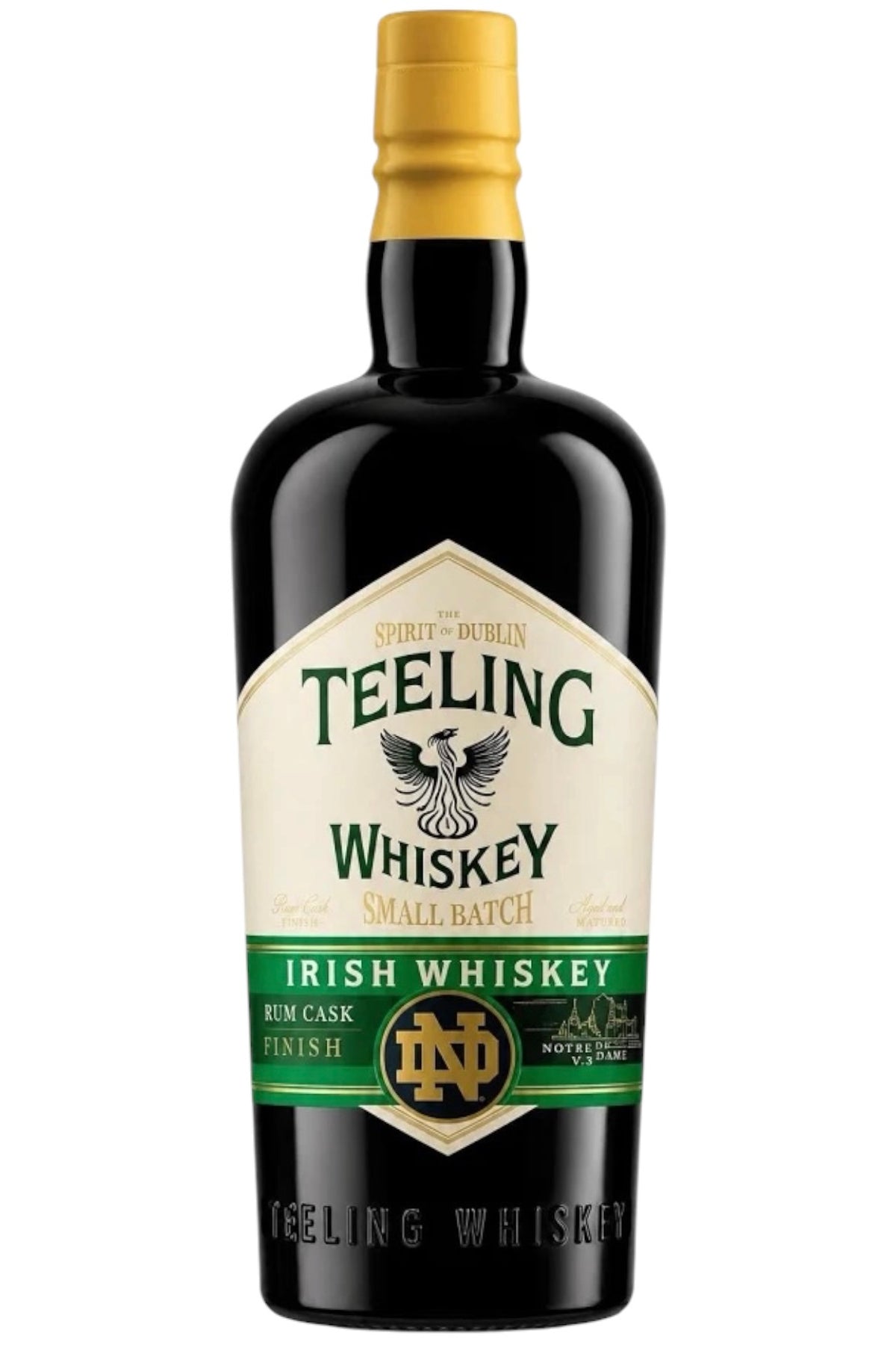 Teeling X Notre Dame Small Batch Irish Whiskey Limited Edition — Rum Cask 750ml