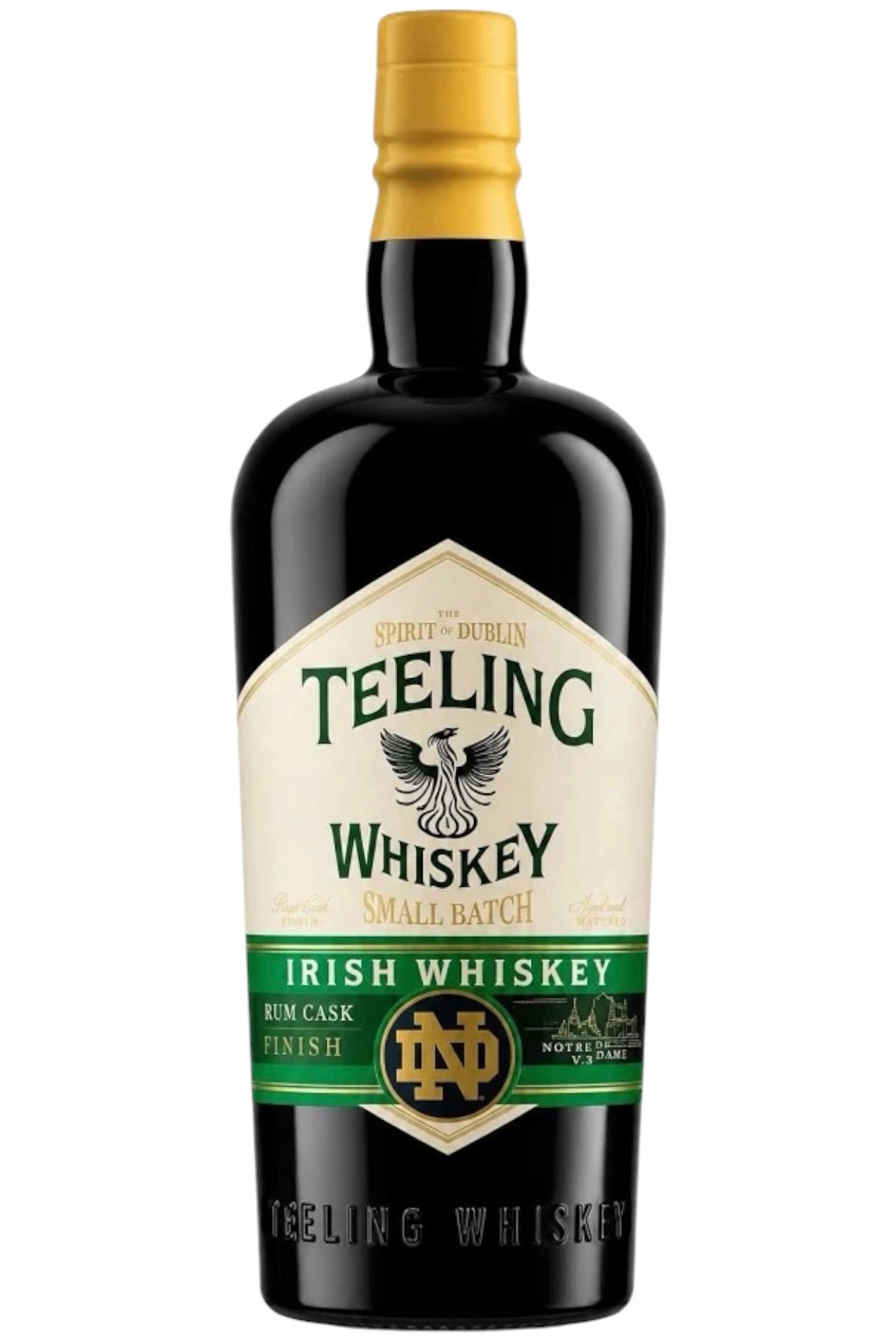 Teeling X Notre Dame Small Batch Irish Whiskey Limited Edition — Rum Cask 750ml