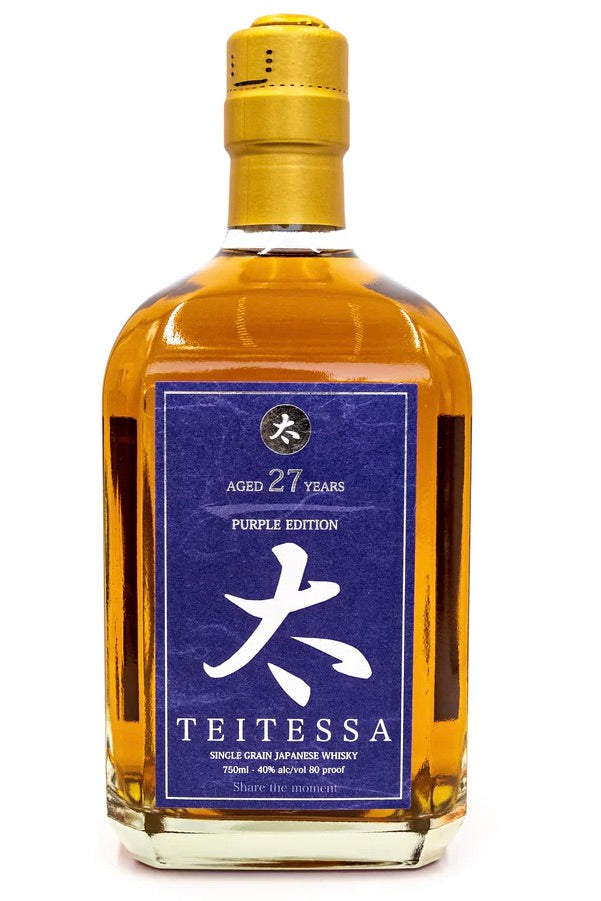 Teitessa Purple Edition 27 Year Old Single Grain Japanese Whisky 750ml