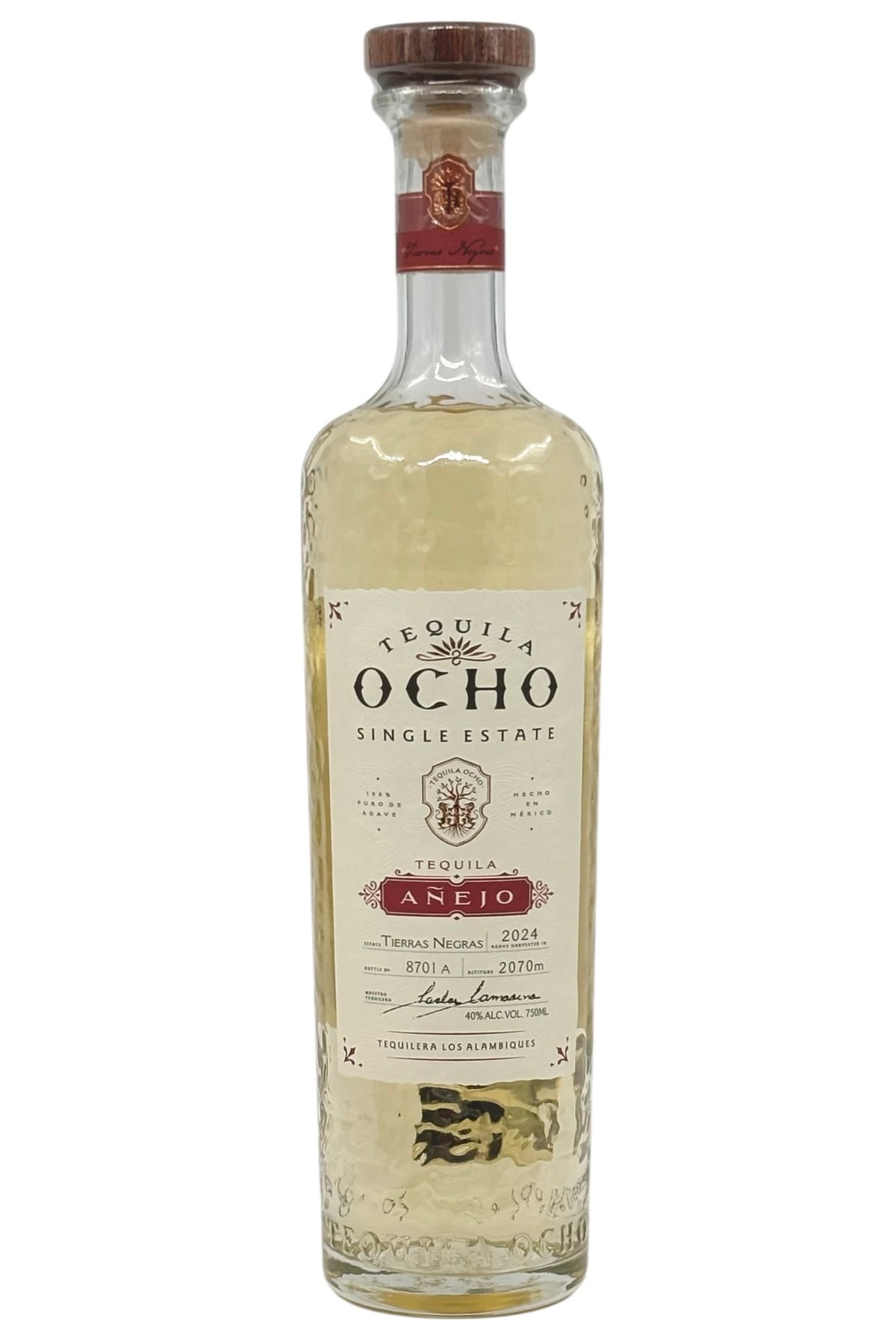 Tequila Ocho Anejo Single Estate 2024 Tierras Negras