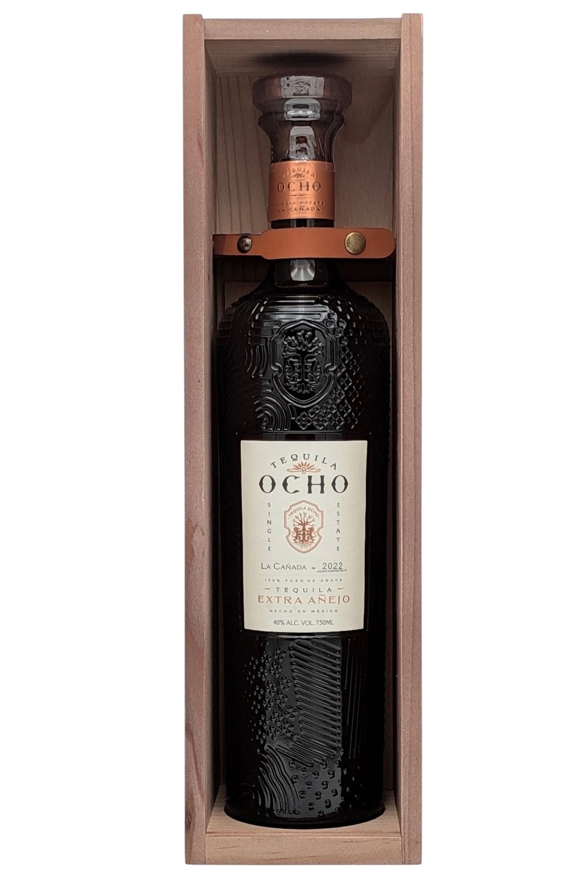 Tequila Ocho Extra Añejo “La Cañada” 2022 Single Barrel Highlands Tequila 750ml (40% ABV)
