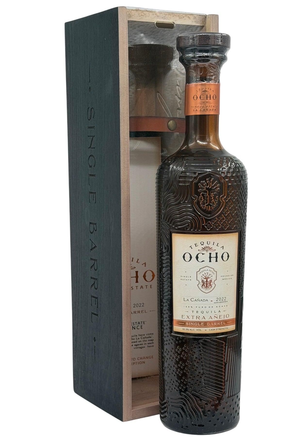 Tequila Ocho Extra Anejo “La Cañada” 202X – 105 Proof Single Barrel Highlands Tequila