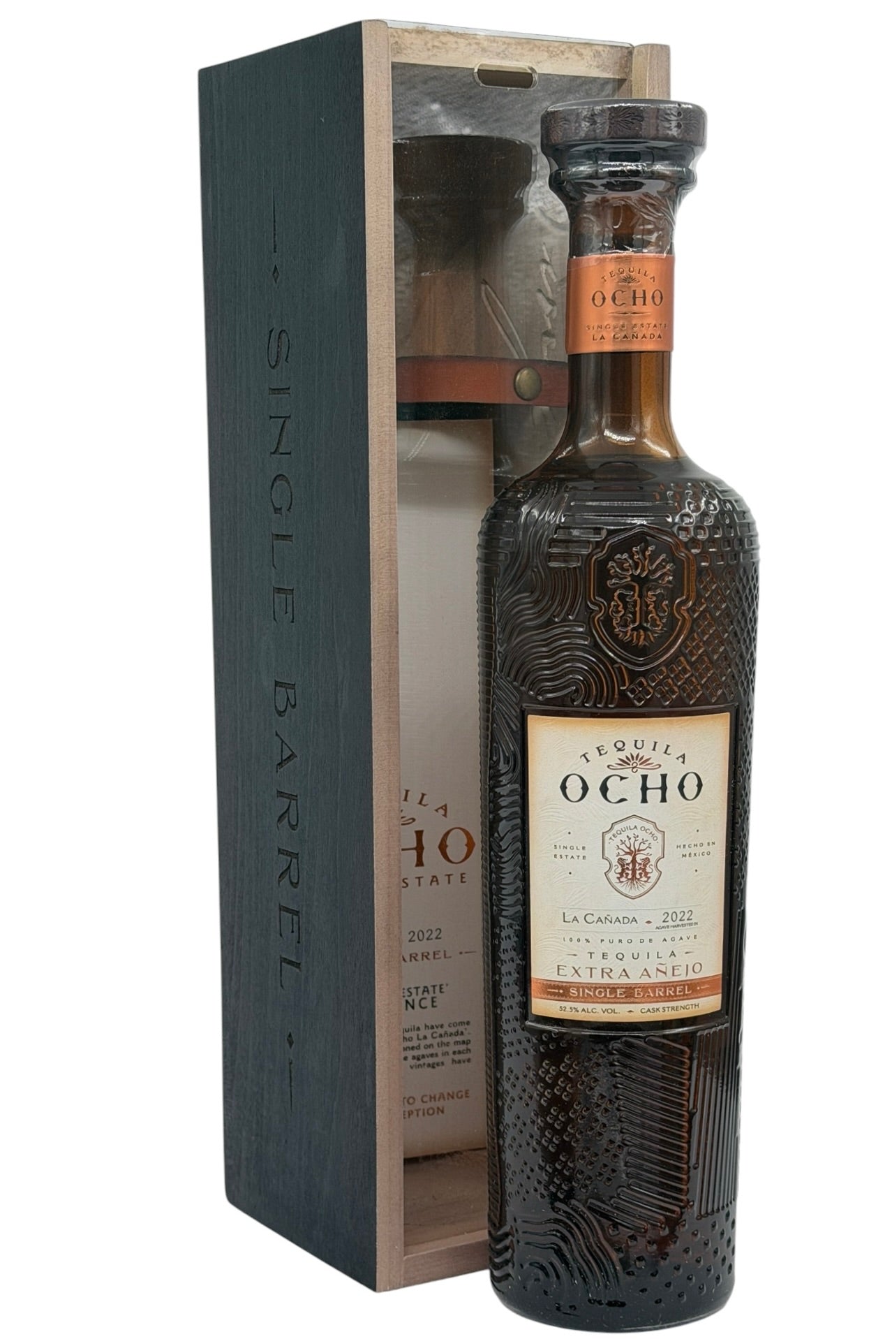 Tequila Ocho Extra Anejo “La Cañada” 202X – 105 Proof Single Barrel Highlands Tequila