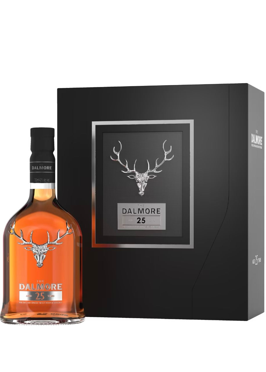 The Dalmore 25 Year Old Single Malt Scotch Whisky 750ml
