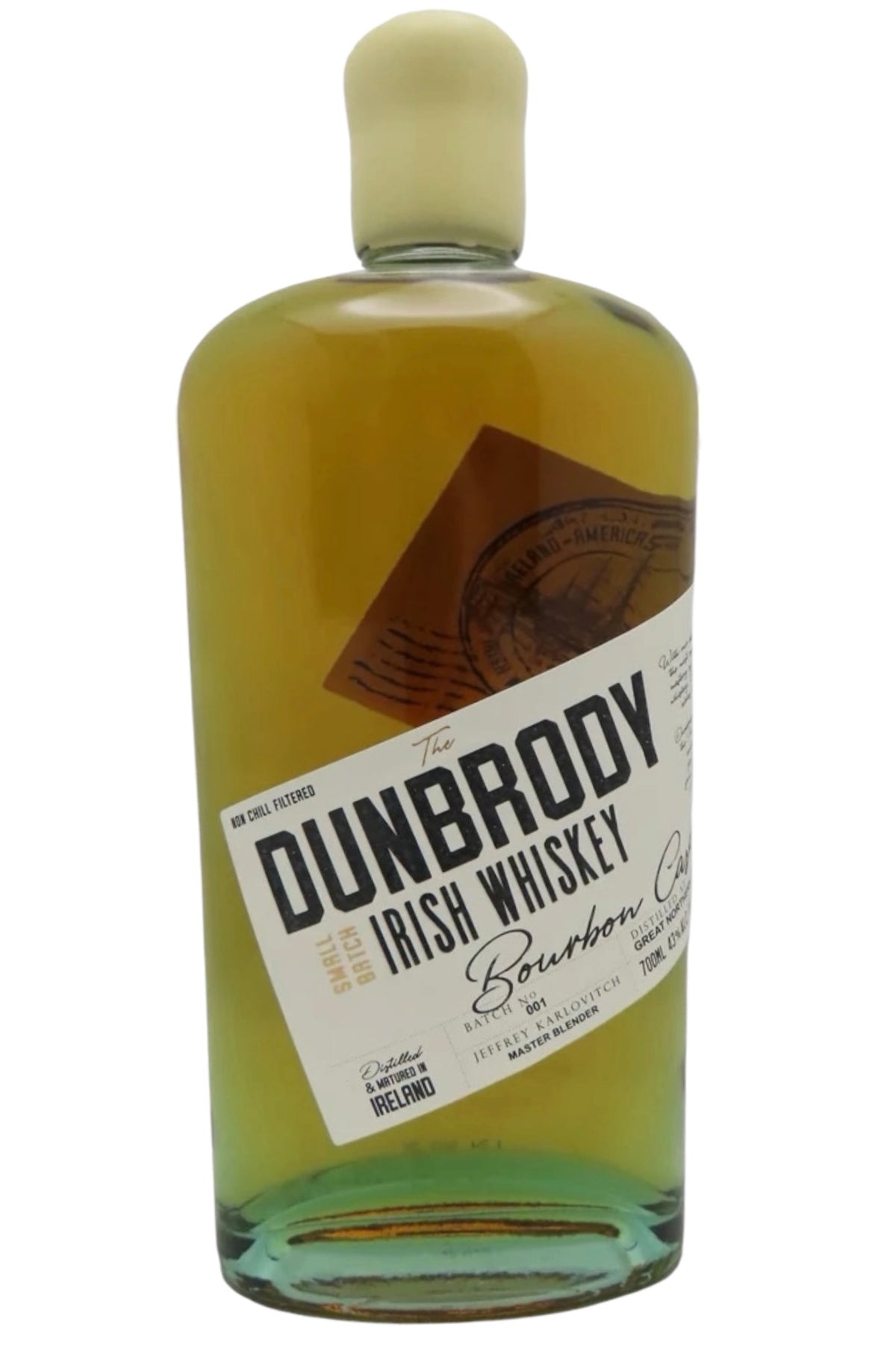The Dunbrody Bourbon Cask Irish Whiskey 700ml
