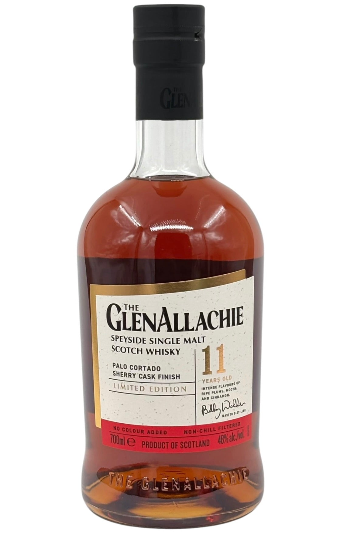 The GlenAllachie 11 Year Old Palo Cortado Sherry Cask Matured Single Malt Scotch Whisky 700ml