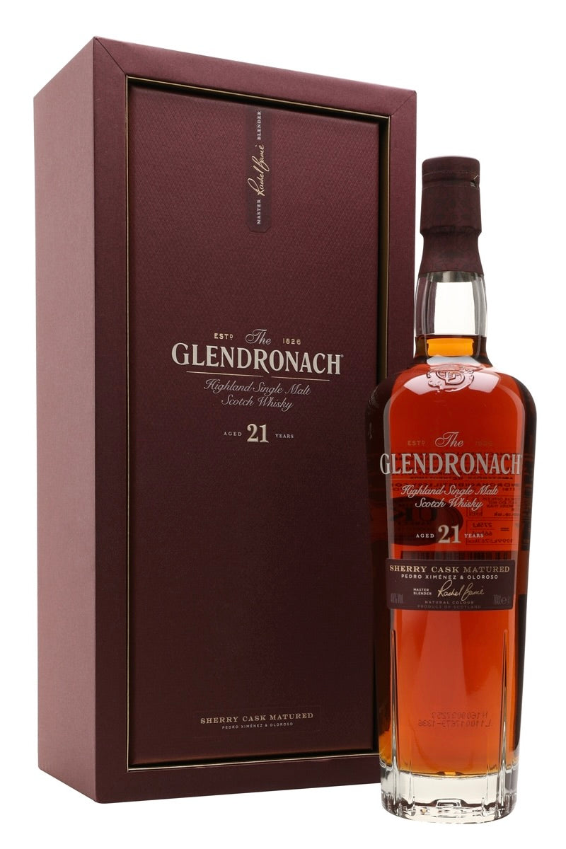 The GlenDronach Aged 21 Years Single Malt Scotch Whisky 700ml
