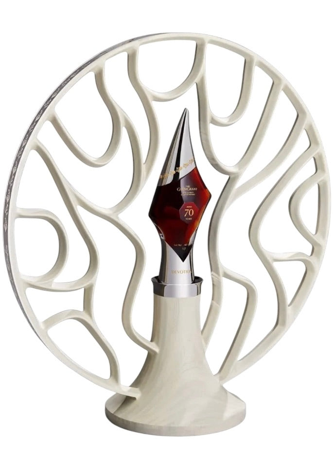 The Glen Grant 70 Year Old “Devotion – Clematis Decanter” Single Malt Scotch Whisky – 111 Proof, Ultra-Rare Limited Release