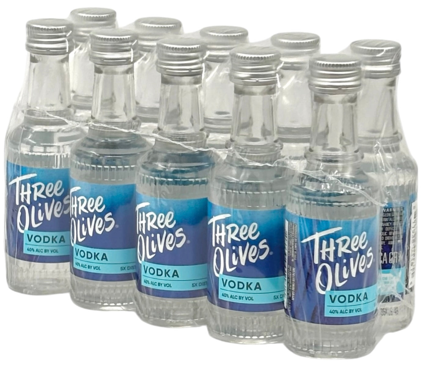 Three Olives Vodka 10 x 50 ml